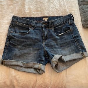 Jcrew jean shorts